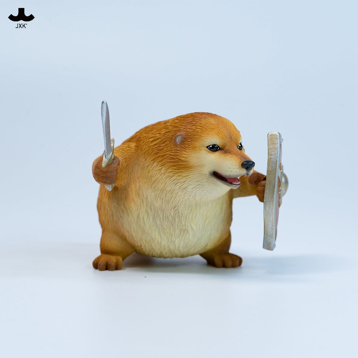 JxK.Studio Sword and Shield Dog (Ver. 2.0) 3.9-Inch Resin Figure - View 6