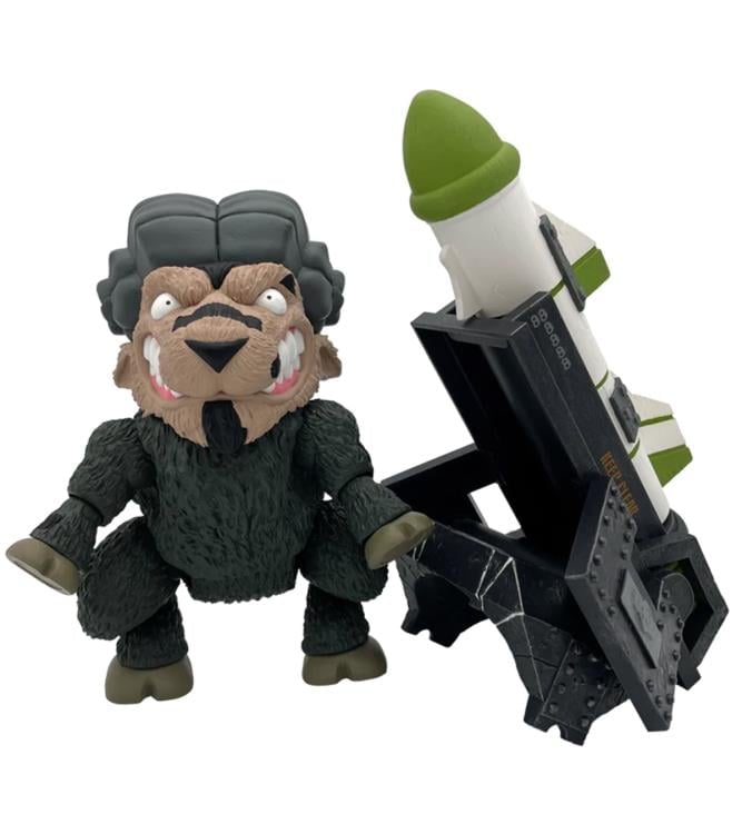Premium DNA Barnyard Commandos Stealth Ops Major Legger Mutton 5-Inch Figure - View 3