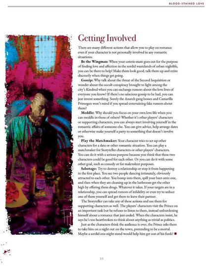 Renegade Game Studios Vampire: The Masquerade 5th Edition Blood-Stained Love Sourcebook - View 10