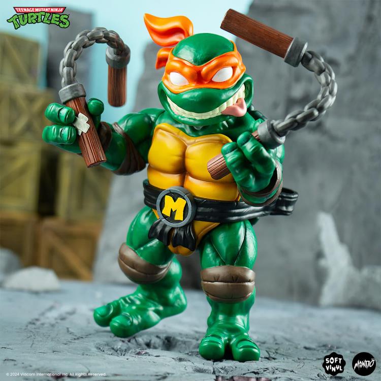 Mondo Teenage Mutant Ninja Turtles Michelangelo 8-Inch Soft Vinyl Action Figure - View 3