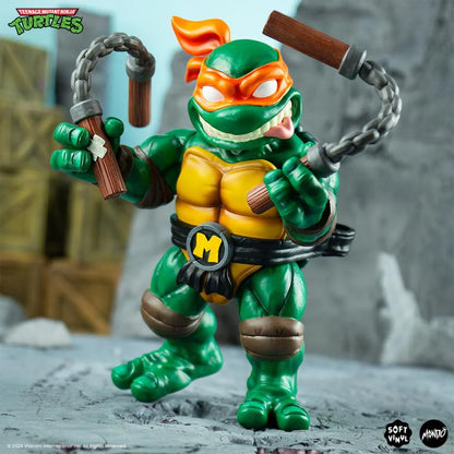 Mondo Teenage Mutant Ninja Turtles Michelangelo 8-Inch Soft Vinyl Action Figure - View 3