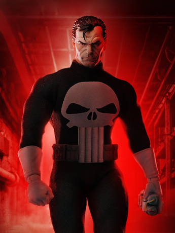 Mezco Toyz Marvel One:12 Collective The Punisher 1/12 Scale Action Figure