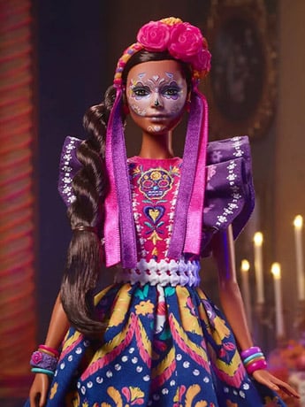 Mattel Barbie Signature Dia De Muertos (2022) Black Label Doll