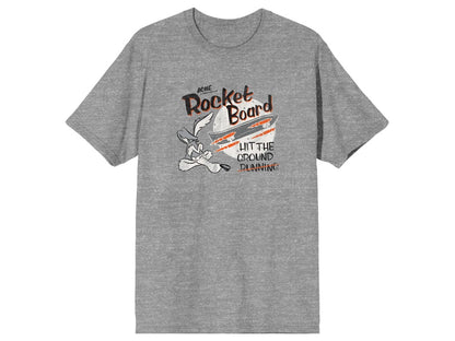 Bioworld Looney Tunes Wile E. Coyote Rocket Board Cotton T-Shirt - View 2