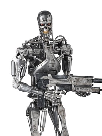 Medicom Toy Terminator 2: Judgment Day MAFEX No.206 Endoskeleton (T2 Ver.) 6.3-Inch Action Figure
