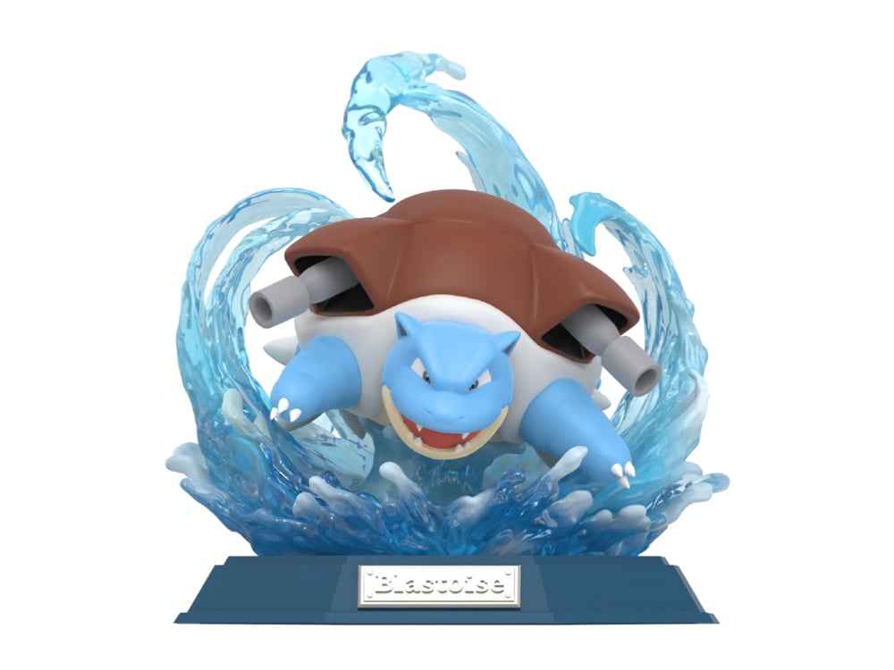 Funism Pokemon Premium Collection Series Blastoise PVC and ABS Figure - View 2