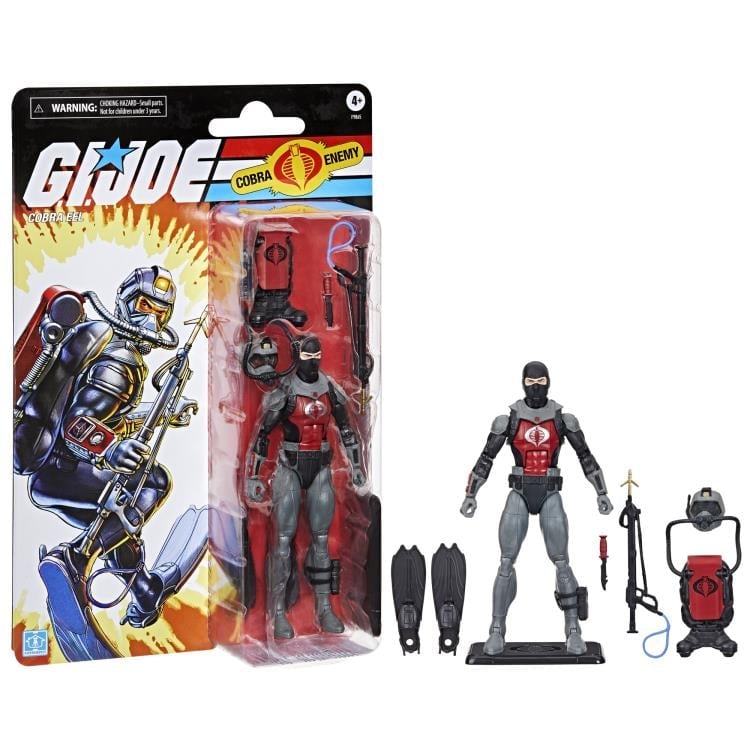 Hasbro G.I. Joe Classified Series Retro Collection Cobra Eel Action Figure - View 12