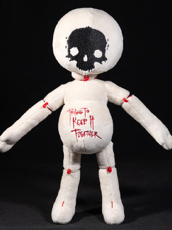 Scrambled Eggs Creative Stitched Souls Keep It Together 12-Inch Polyester Plush