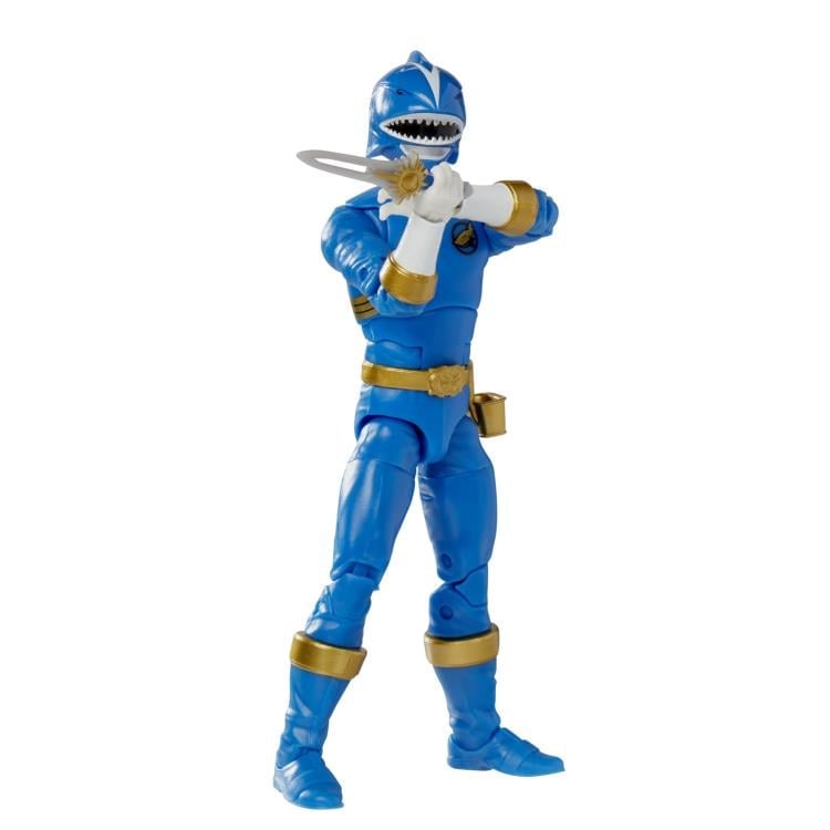 Hasbro Power Rangers Wild Force Lightning Collection Blue Ranger Plastic Figure - View 15