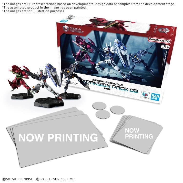 Bandai Gundam Assemble Expansion Pack 02 Board Game - View 4