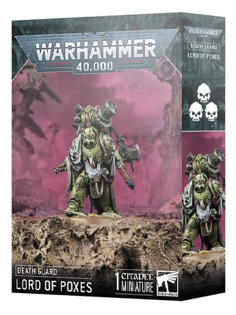 Games Workshop Warhammer 40,000 Death Guard Lord of Poxes Citadel Plastic Miniature