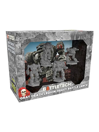 Catalyst Game Labs BattleTech Gray Death Legion Heavy Battle Lance Miniature ForcePack
