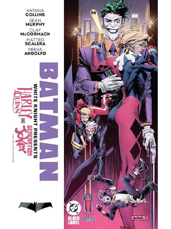 DC Comics Batman: White Knight Presents Harley Quinn and Generation Joker The Deluxe Edition DC Black Label Comic Book