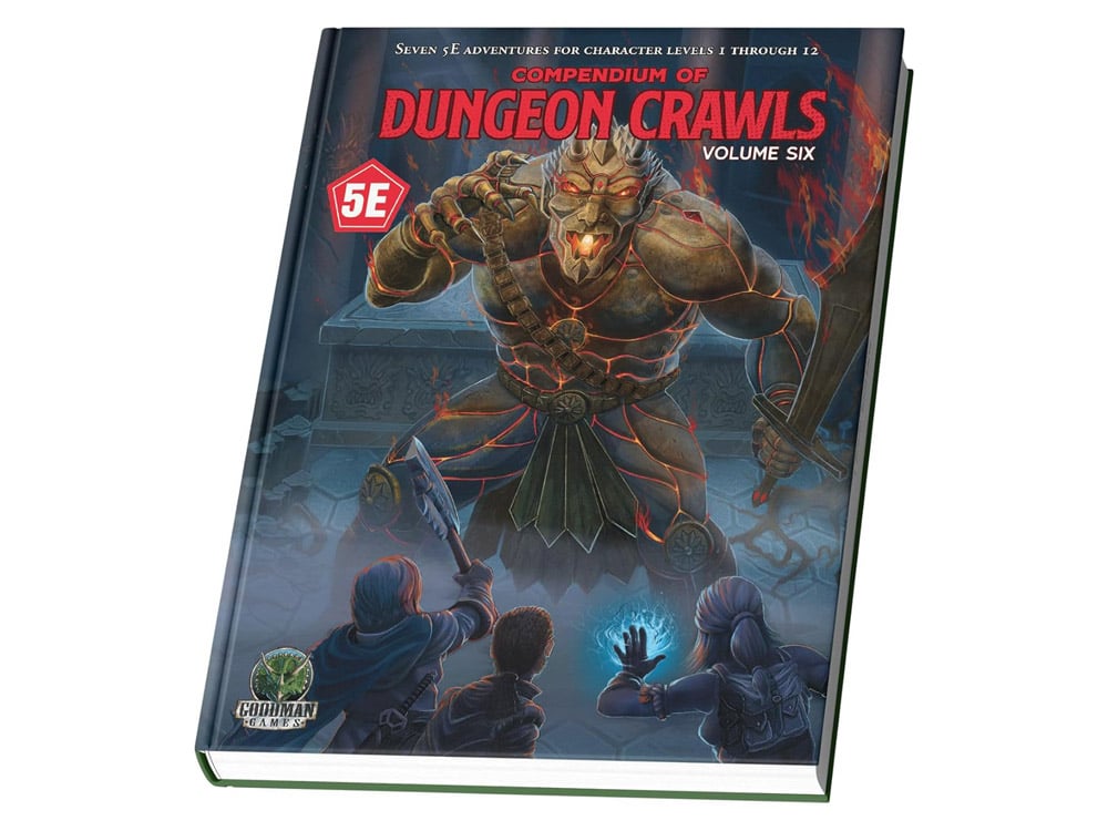 Goodman Games Fifth Edition Fantasy Compendium of Dungeon Crawls Volume Six - View 2