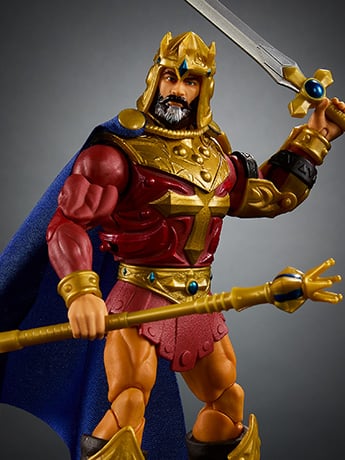 Mattel Masters of the Universe Masterverse New Eternia King Randor Action Figure