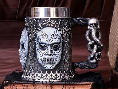 Nemesis Now Harry Potter Death Eater Tankard in Resin and Steel - View 2