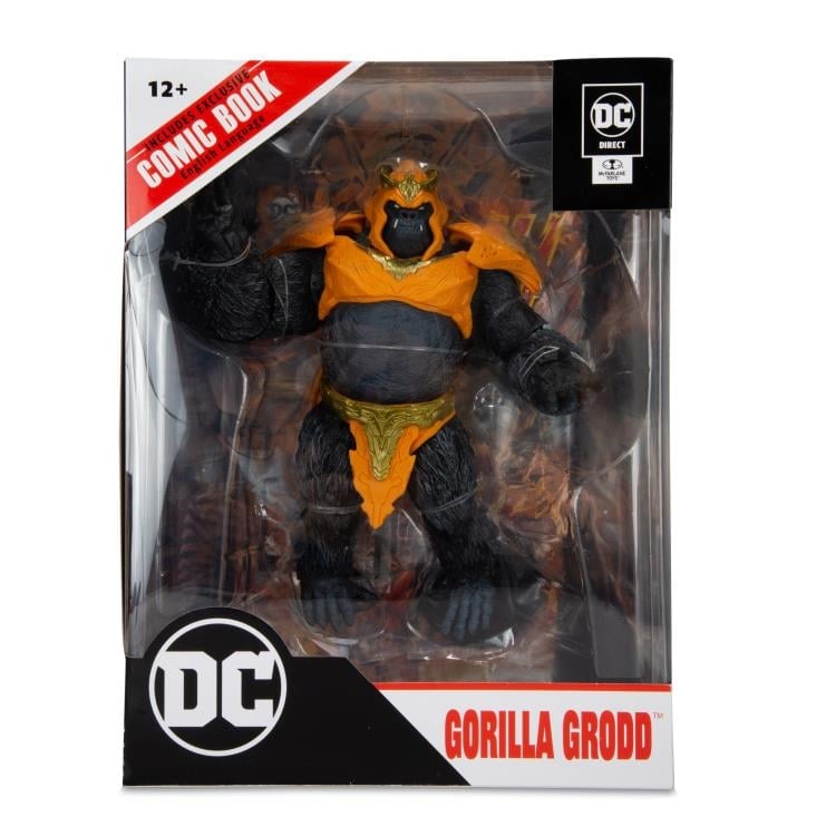 McFarlane Toys DC Direct The Flash Page Punchers 7-Inch Gorilla Grodd Figure with Comic - View 11