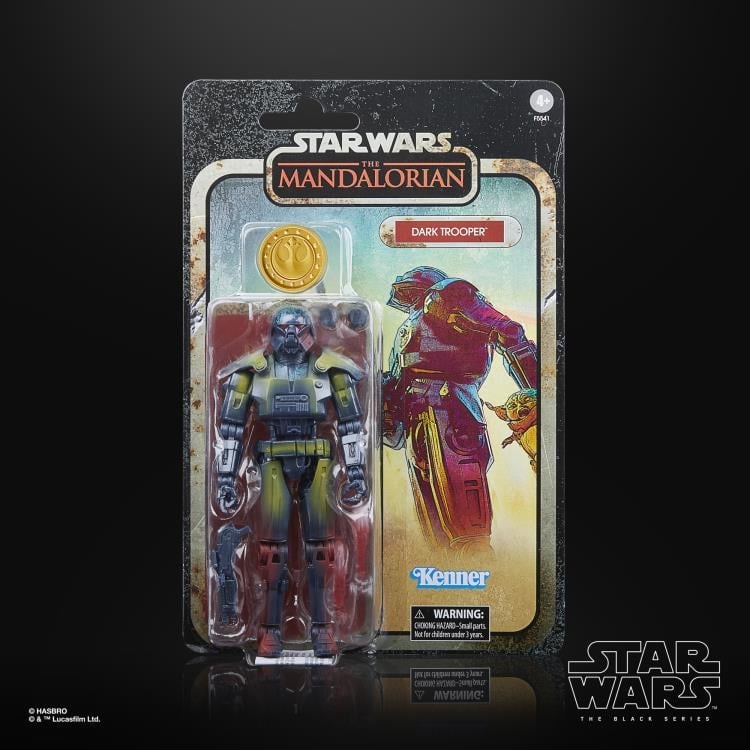 Hasbro Star Wars: The Black Series Credit Collection Deluxe Dark Trooper The Mandalorian Action Figure - View 11