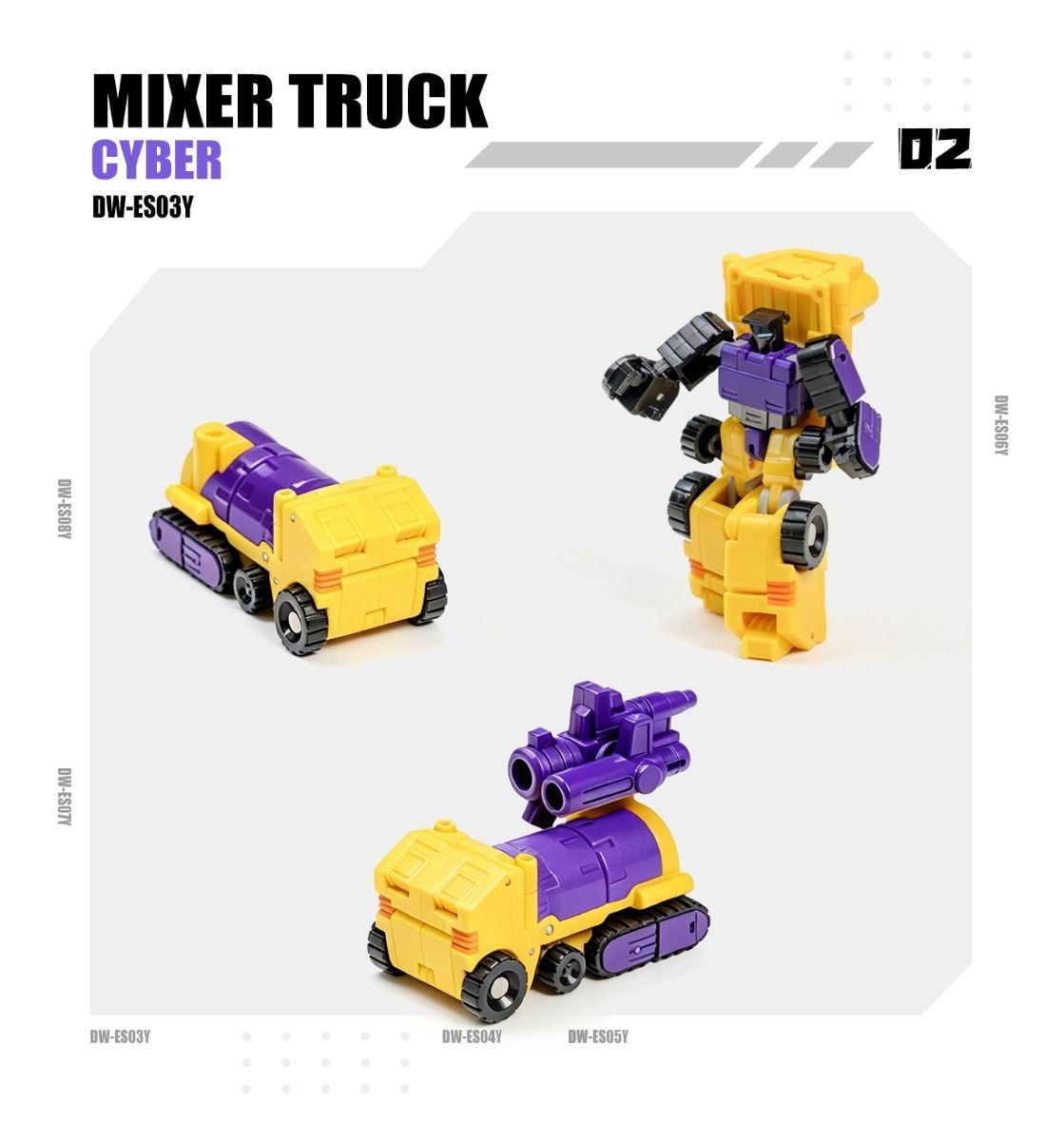 Dr. Wu DWES08Y Cyber Assembly Plastic Collectible Set - View 5