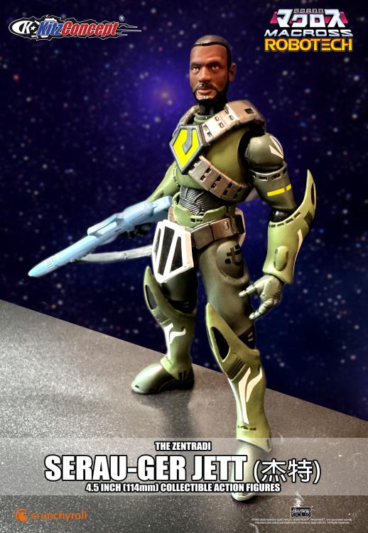 Kitzconcept Macross Serau-Ger Jett 4.5-Inch Action Figure - View 7