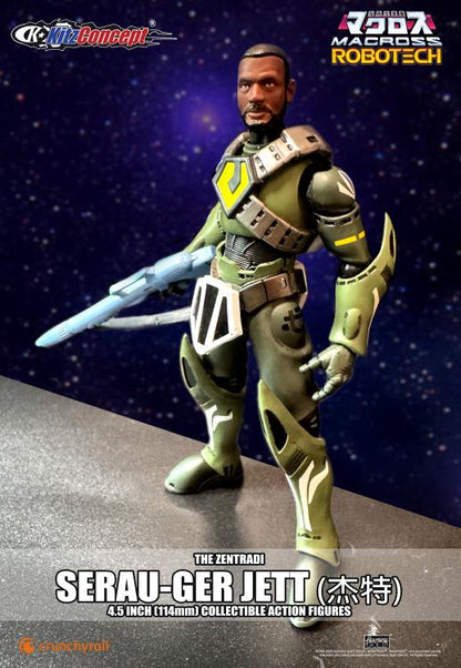 Kitzconcept Macross Serau-Ger Jett 4.5-Inch Action Figure - View 7