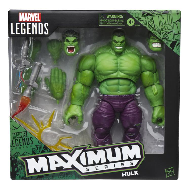 Hasbro Marvel Legends Maximum Series Hulk Deluxe Action Figure - View 15