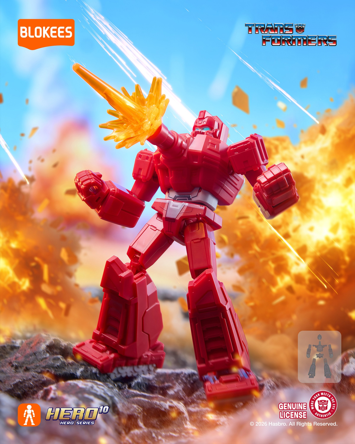 Blokees Transformers Galaxy Version 10 One Shall Stand Boxed Set of 9 Model Kits - View 18