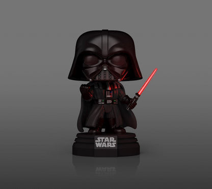 Funko Pop! Star Wars #795 Lights and Sounds Darth Vader with Lightsaber Vinyl Figure - View 3