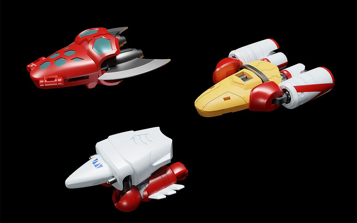 Good Smile Getter Robo Moderoid Miniature Combing & Transforming Getter 1 Model Kit (Reissue) - View 7