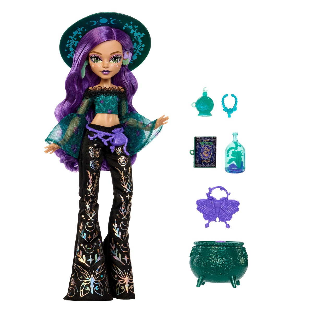 Mattel Monster High Moonspell Magic Willow Thorne 11.24-Inch Doll - View 7