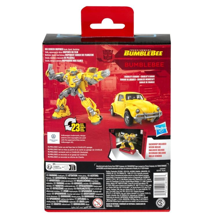 Hasbro Transformers: Bumblebee Studio Series 116 Deluxe Class Bumblebee 5.5-Inch Figure - View 7