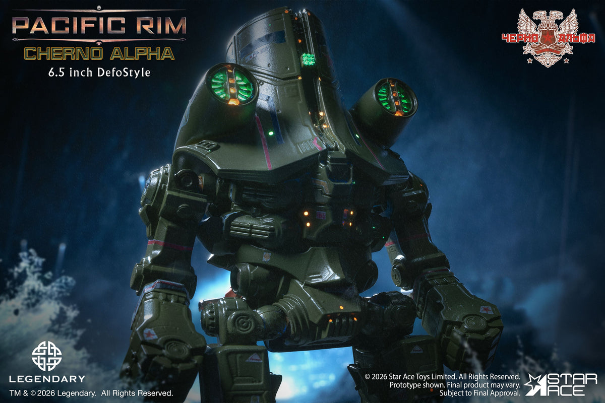 Star Ace Pacific Rim DefoStyle Cherno Alpha Deluxe Ver. Action Figure (6.5-Inch) - View 10