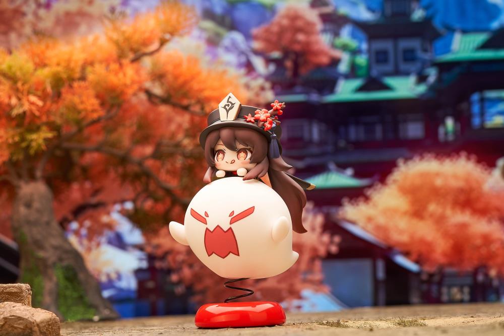 Apex Genshin Impact Hu Tao Springy Chibi Figure 4-Inch - View 4
