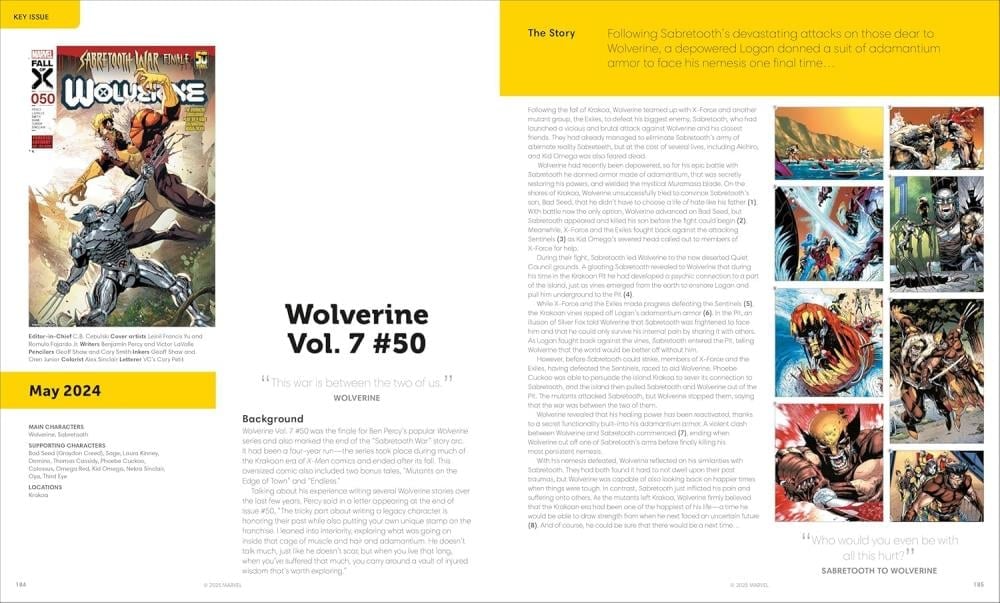 DK Publishing Wolverine The Ultimate Guide Marvel Book - View 7