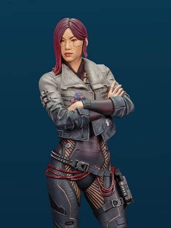 Dark Horse Cyberpunk 2077 Phantom Liberty Songbird 9-Inch Figure