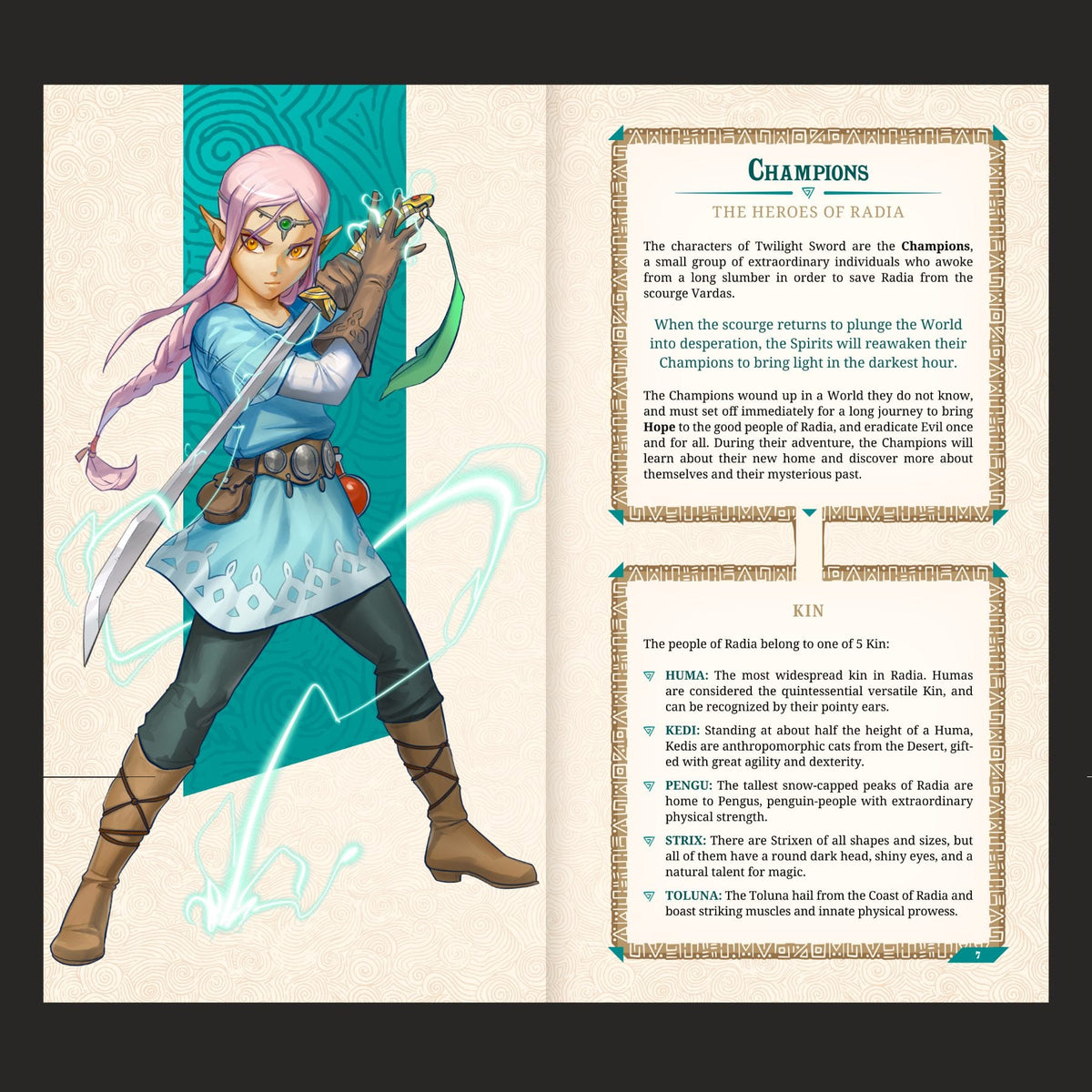 Free League Publishing Twilight Sword Core Rulebook for the Tabletop RPG - View 6
