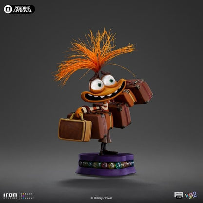 Iron Studios Pixar Inside Out 2 Anxiety 1/10 Art Scale Limited Edition Statue - View 7
