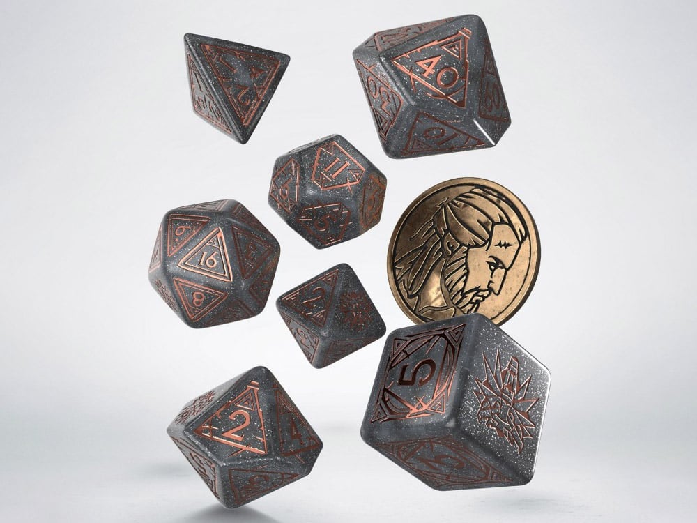 Q Workshop The Witcher Geralt Price of Neutrality Dice Set - View 2