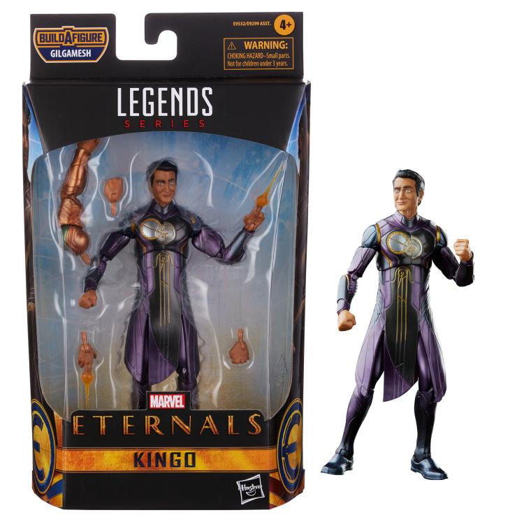 Hasbro Marvel Legends Eternals Wave 1 Set of 7 Action Figures (Gilgamesh BAF) 6-Inch - View 31