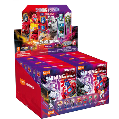 Blokees Transformers Shining Version Vol.5 Eternal Rivalry Box of 6 Random Model Kits - View 11
