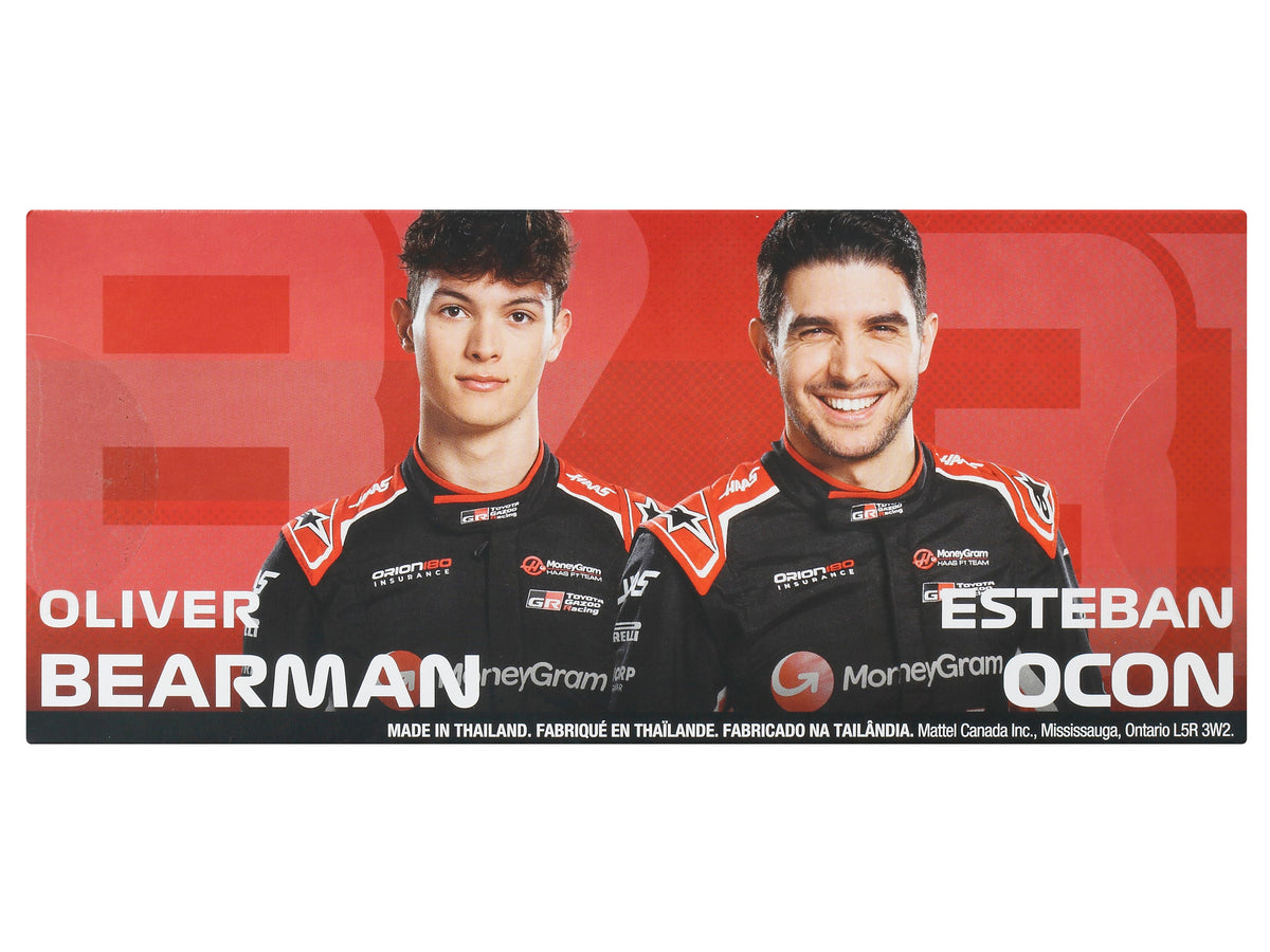 Hot Wheels Premium Formula 1 2025 MoneyGram Haas F1 Team Set (#31 and #87) 1/64 Die-Cast Model Cars - View 17