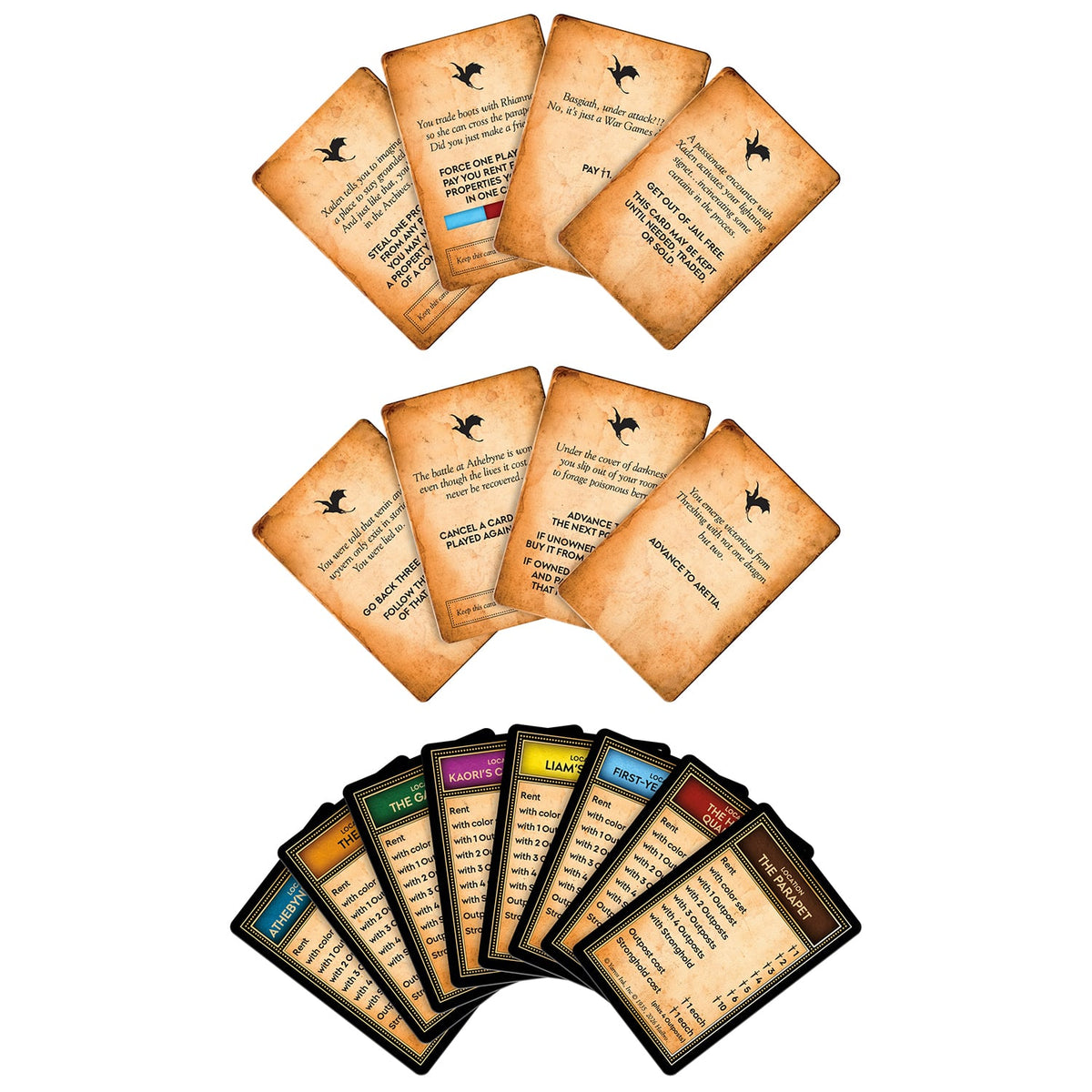 Hasbro Monopoly: Fourth Wing Property-Trading Board Game - View 3