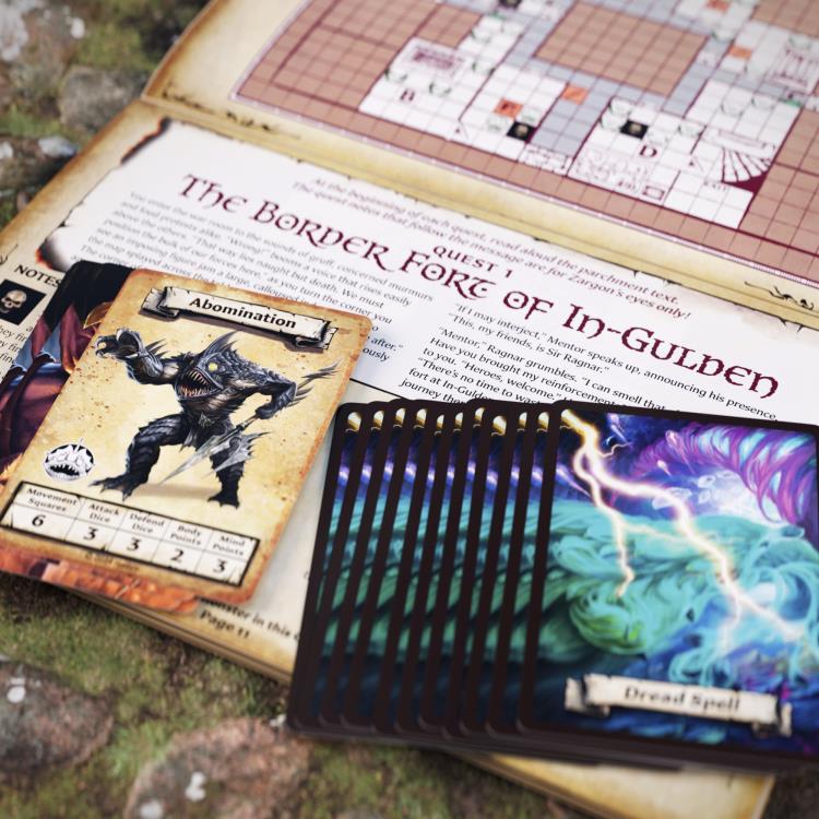 Avalon Hill Hasbro HeroQuest: First Light Board Game - View 6