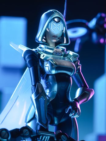 Apex League of Legends Ashe 1/8 Scale 10-Inch Action Figure