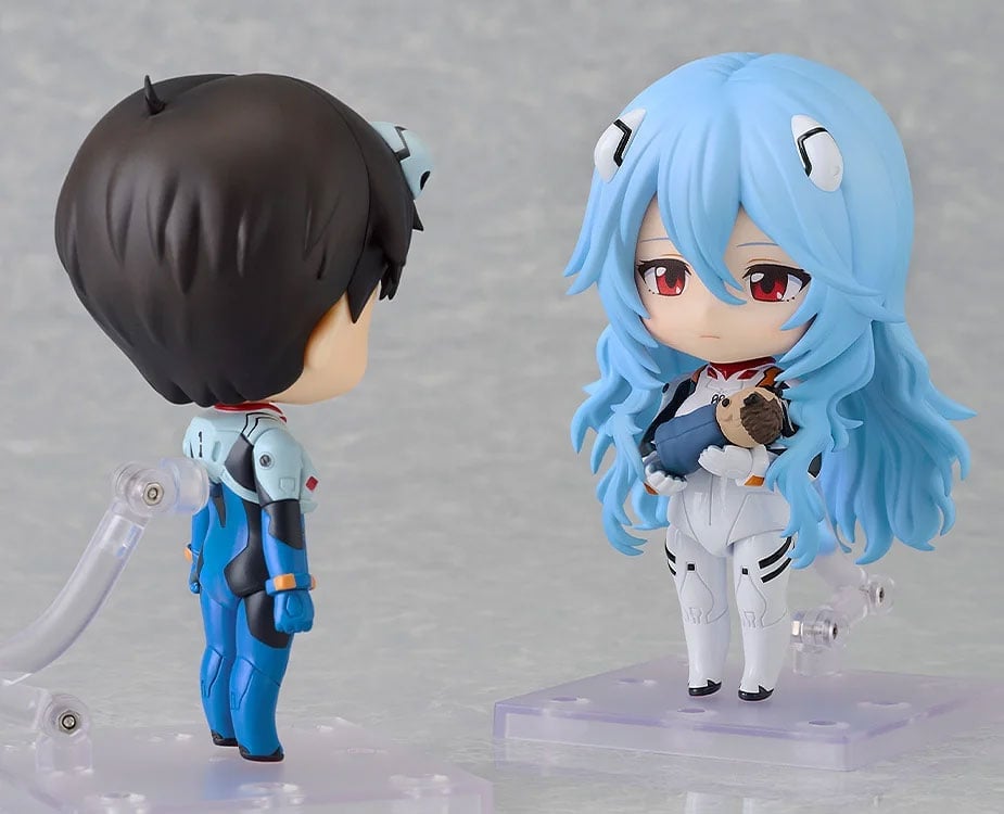 Good Smile Nendoroid No.3018 Rebuild of Evangelion Rei Ayanami (Long Hair Ver.) Figure, 3.9-Inch - View 7