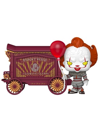 Funko Pop! Town IT: Welcome to Derry #49 Pennywise and Wagon Vinyl Figure Set
