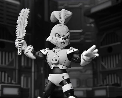 NECA Usagi Yojimbo Space Usagi Yojimbo (Black and White Ver.) Action Figure - View 13