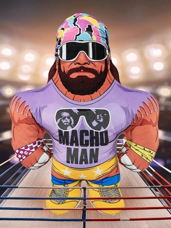 Uncanny Brands "Macho Man" Randy Savage Bleacher Buddy 24-Inch Plush