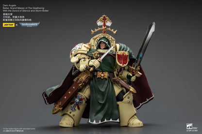 JoyToy Warhammer 40,000 Dark Angels Belial, Grand Master of the Deathwing with the Sword of Silence and Storm Bolter 1/18 Scale Action Figure - View 10