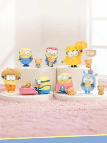 Beast Kingdom Minions Mini Egg Attack MEA-111 Bob & Tim Box of 6 Random Figures